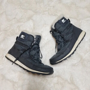 Sorel Black Ankle Boots